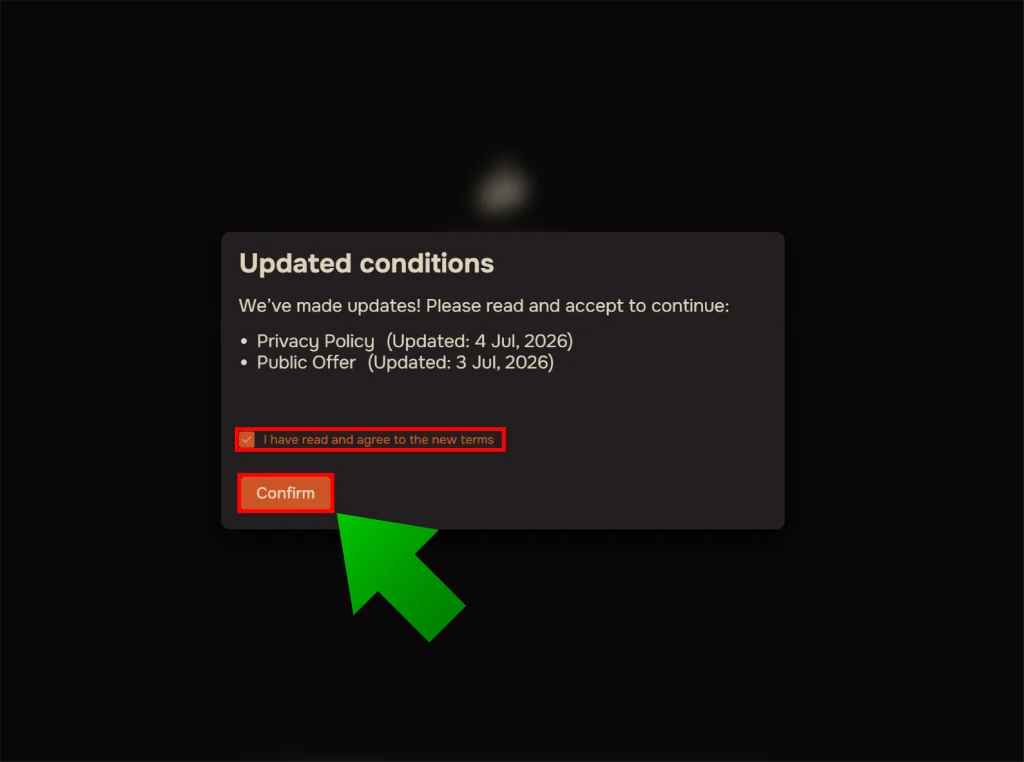 How to Get SYNTX.Ai Free Trial? 5 Check the i have read and agree to terms and finally click on Confirm - TechWinPC